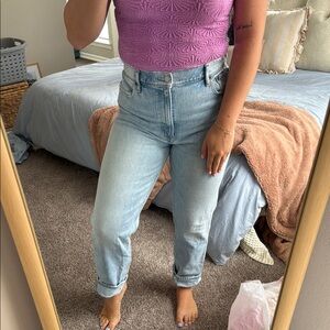 Abercrombie & Fitch 90s Straight Ultra High Rise Jeans